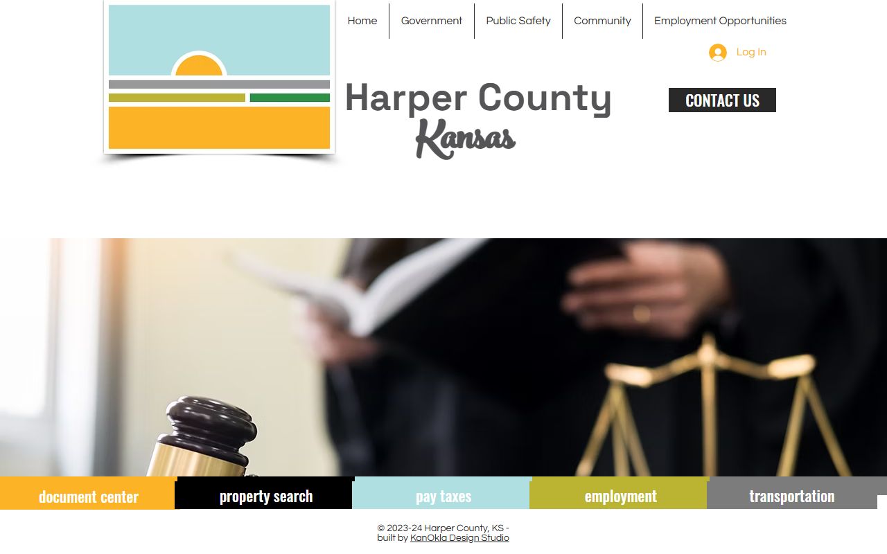 Harper County court records after arrest county attorney page