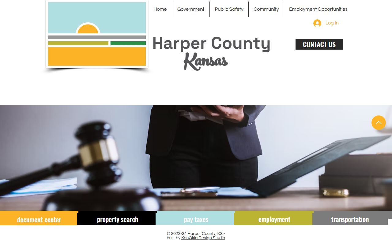 Harper County court records after jail arrest district court page