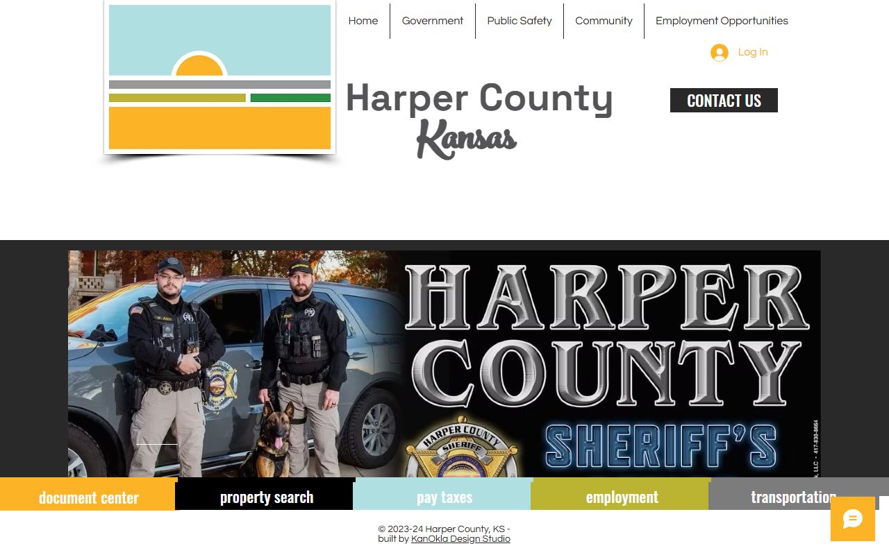 Harper County inmate records sheriff office page